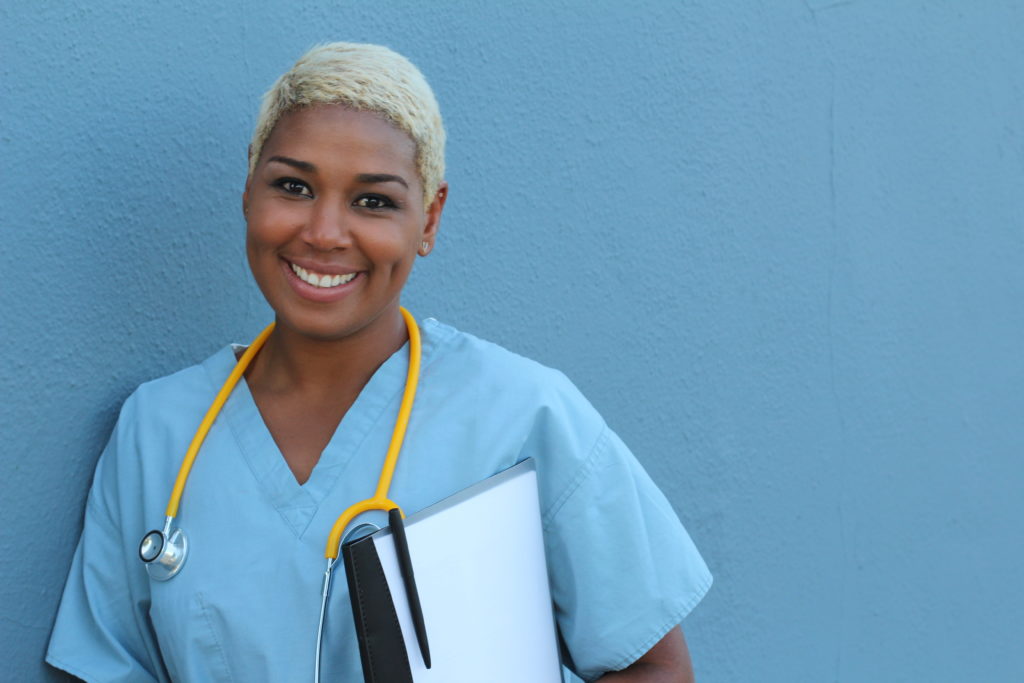 Nurse standing in hospital
