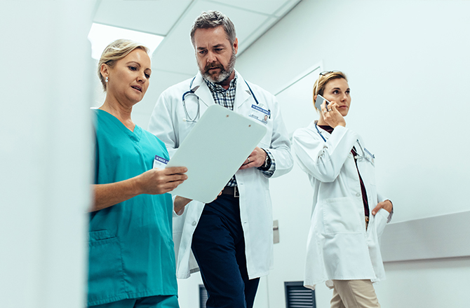 discussions between physicians