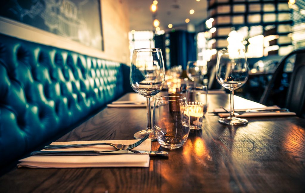 Social Distancing in Restaurant
