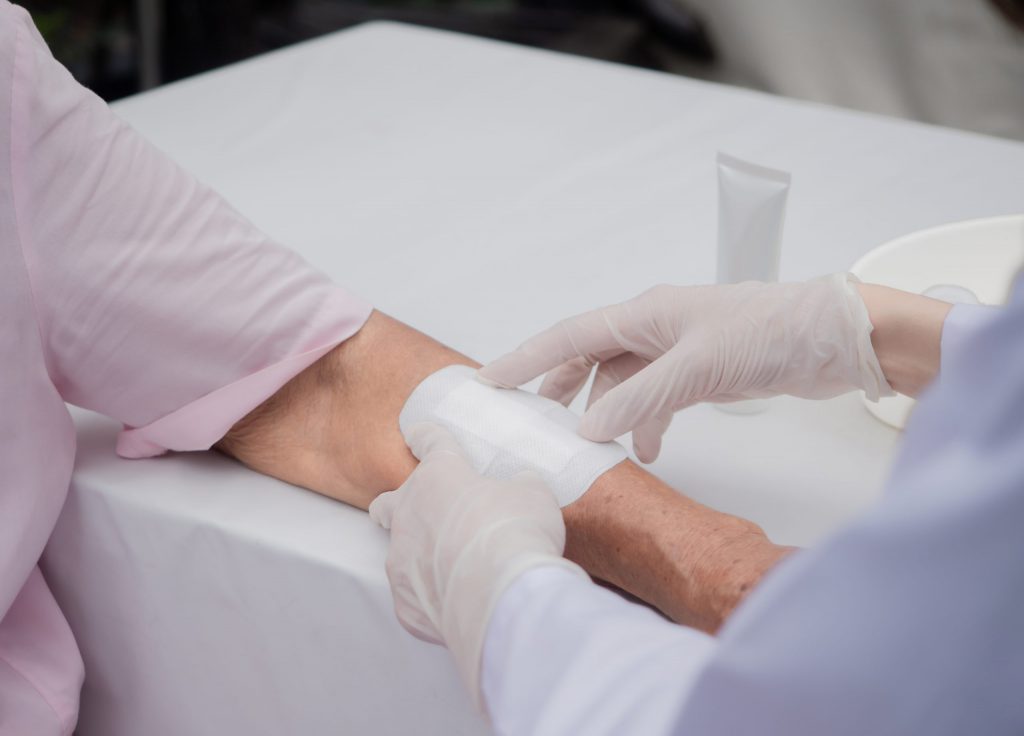 Doctor Healing Wound